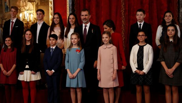 Familia real de España - Sputnik Mundo