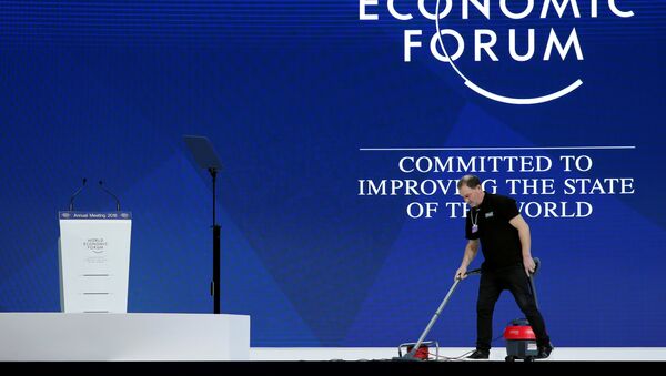 La preparación para el Foro Económico Mundial en Davos - Sputnik Mundo