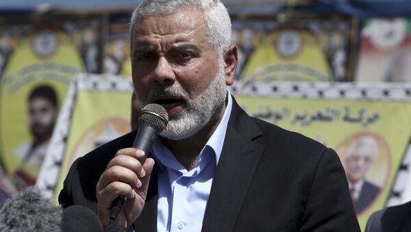 Ismail Haniyeh, líder del movimiento Hamás (archivo) - Sputnik Mundo