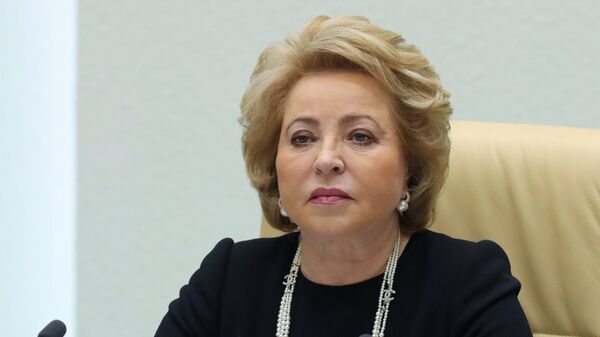 Valentina Matvienko, presidenta del Consejo de la Federación (Senado) ruso - Sputnik Mundo