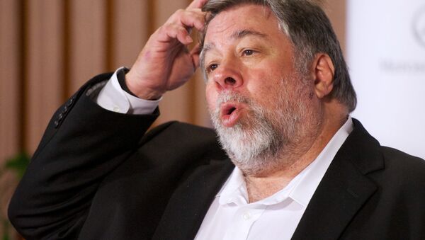 Steve Wozniak, cofundador de Apple (archivo) - Sputnik Mundo