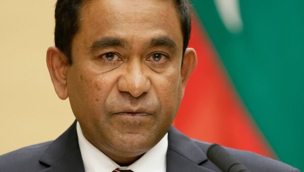Abdulla Yameen, presidente de Maldivas (archivo) - Sputnik Mundo