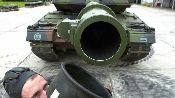 El tanque alemán Leopard - Sputnik Mundo