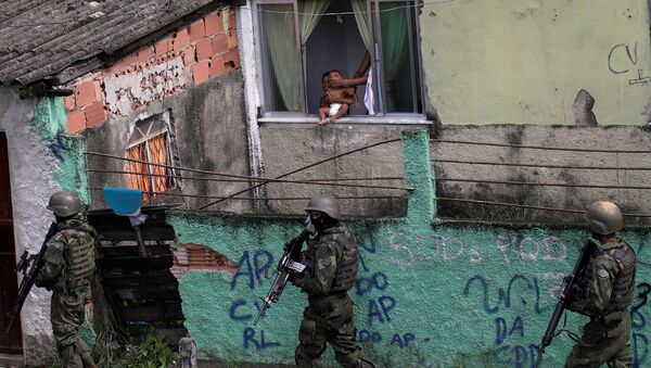 La operación policial en en Ciudad de Dios, Río de Janeiro, Brasil - Sputnik Mundo