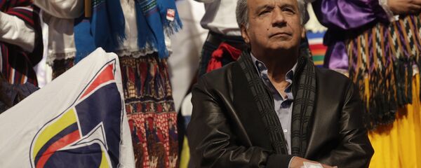 Lenín Moreno, presidente de Ecuador Lenín Moreno, presidente de Ecuador - Sputnik Mundo