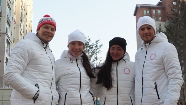 Los deportistas rusos en los JJOO-2018 en Pyeongchang - Sputnik Mundo