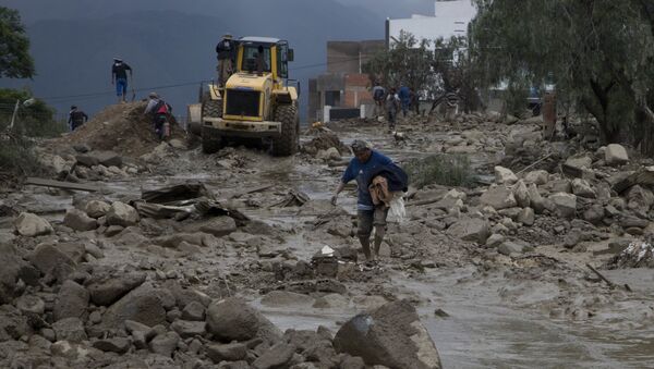 Inundaciones en Bolivia - Sputnik Mundo
