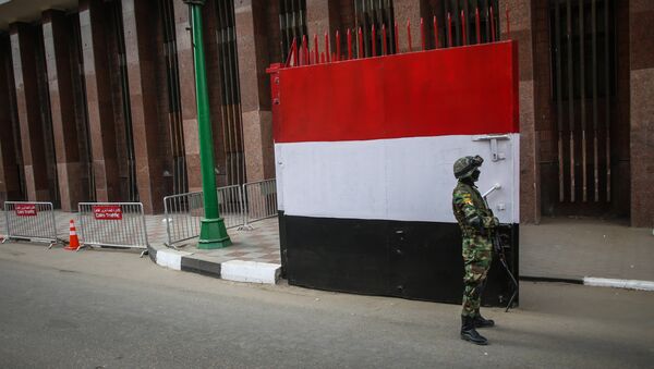Un militar egipcio en el Cairo, la capital del país - Sputnik Mundo
