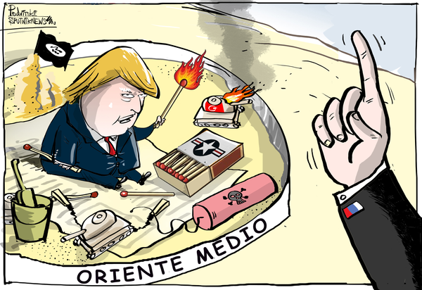 Lavrov a EEUU: No jueguen con fuego en Siria Lavrov a EEUU: No jueguen con fuego en Siria - Sputnik Mundo