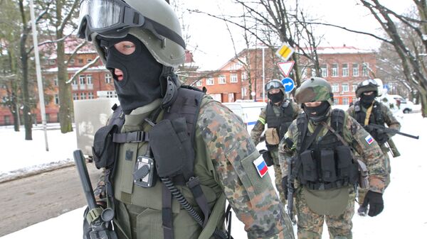 El FSB durante unos ejercicio antiterroristas - Sputnik Mundo