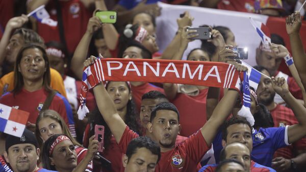 Hinchas de la selección de Panamá - Sputnik Mundo