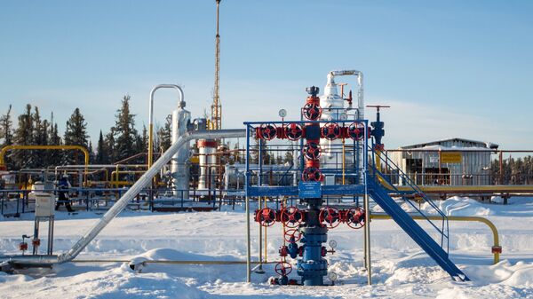 Un pozo de gas de la compañía Gazprom - Sputnik Mundo