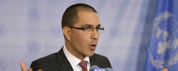 Jorge Arreaza, canciller de Venezuela (archivo) Jorge Arreaza, canciller de Venezuela (archivo) - Sputnik Mundo