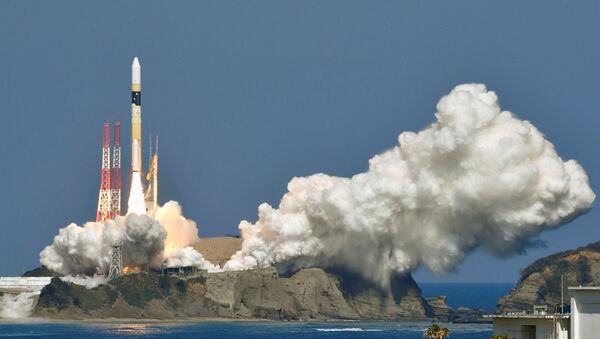 Lanzamiento del cohete H-IIA japonés - Sputnik Mundo