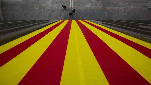 Bandera catalana (archivo) - Sputnik Mundo