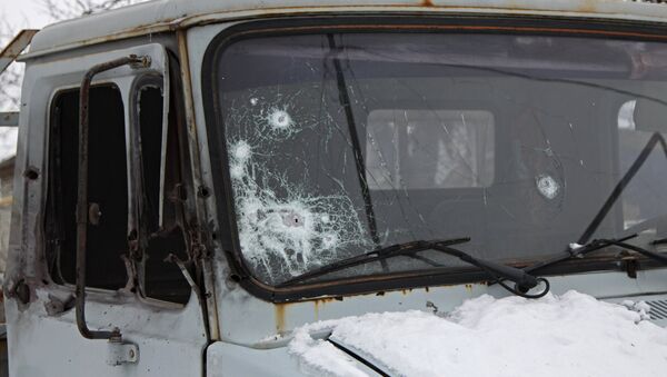 Los resultados del bombardeo en Donetsk - Sputnik Mundo