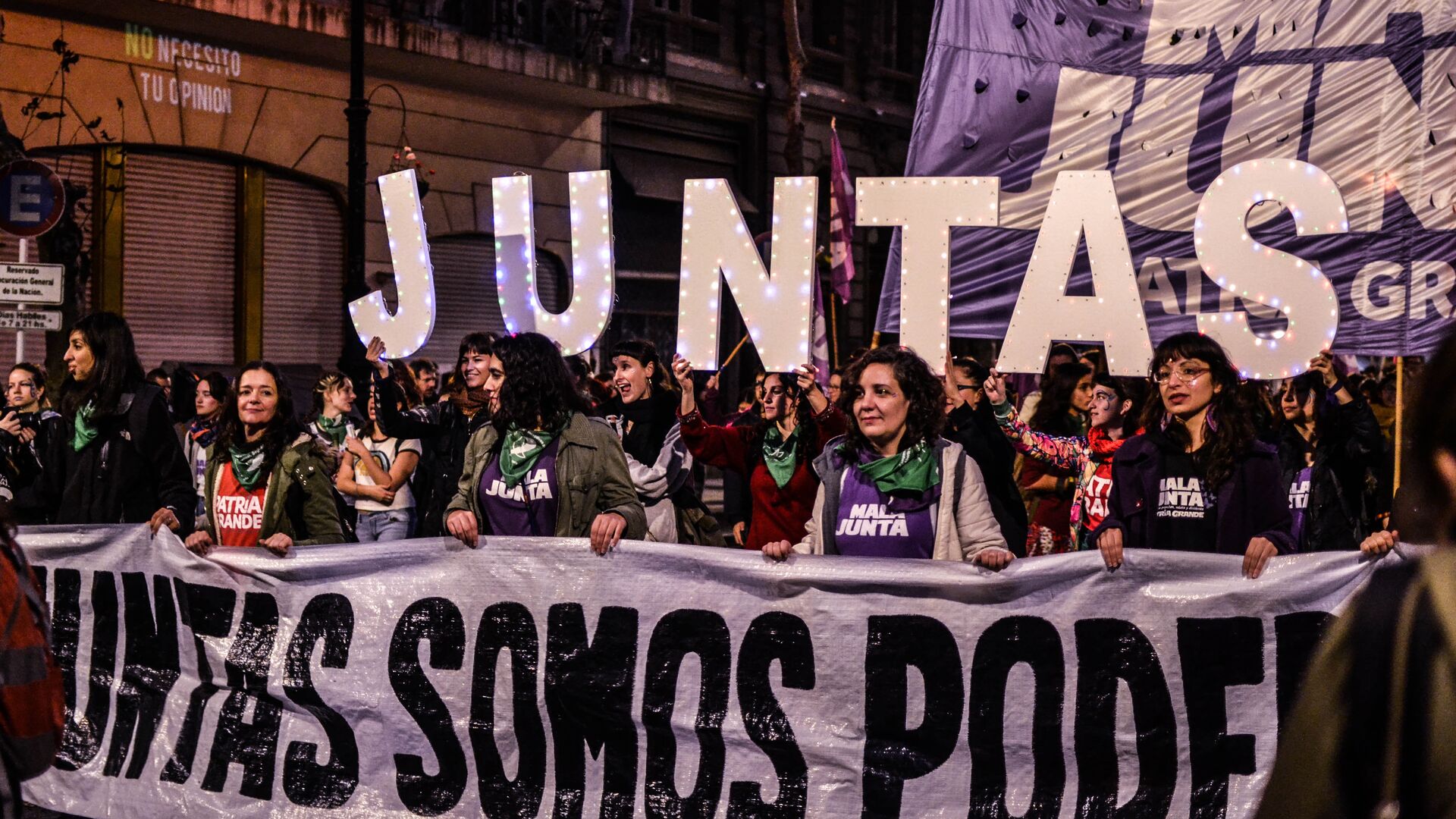 Marcha por los derechos de la mujer en Argentina - Sputnik Mundo, 1920, 03.03.2021