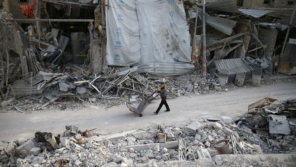 Situación en la Guta Oriental, Siria (archivo) - Sputnik Mundo