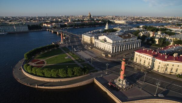 La vista de San Petersburgo desde arriba - Sputnik Mundo
