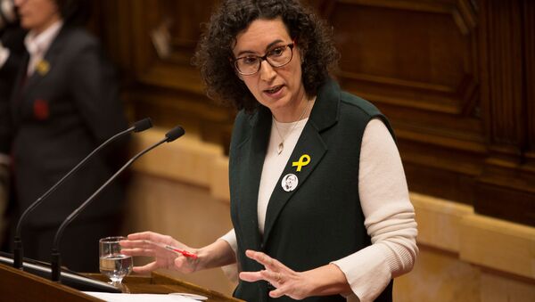 Marta Rovira, secretaria general de la Esquerra Republicana de Catalunya (ERC) - Sputnik Mundo
