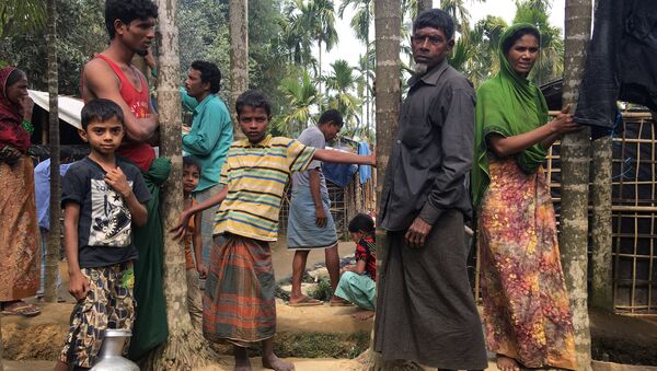 Refugiados rohinyás en Bangladés - Sputnik Mundo