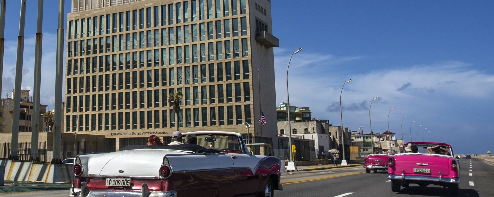 La embajada de Estados Unidos en La Habana, Cuba - Sputnik Mundo, 1920, 01.10.2021