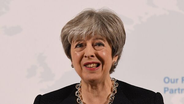 Theresa May, la primera ministra británica - Sputnik Mundo