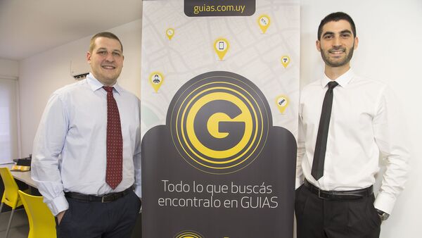 Creadores de GUIAS, Daniel Guitelman y Marcos Rowinski en las oficinas de la empresa - Sputnik Mundo