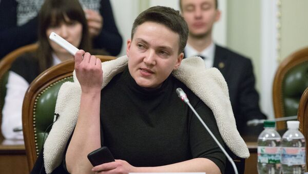 Nadezhda Sávchenko, diputada de la Rada Suprema ucraniana - Sputnik Mundo