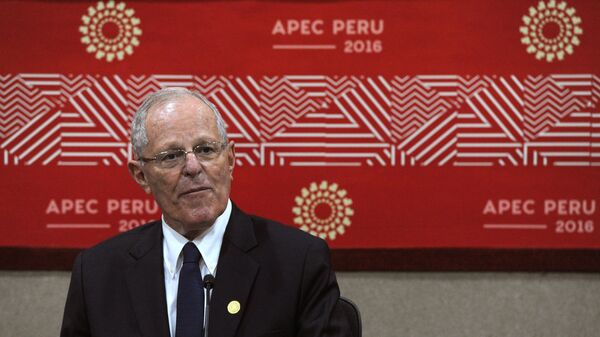 Pedro Pablo Kuczynski, presidente de Perú - Sputnik Mundo