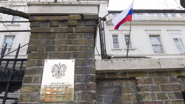 La Embajada de Rusia en Londres, Reino Unido - Sputnik Mundo