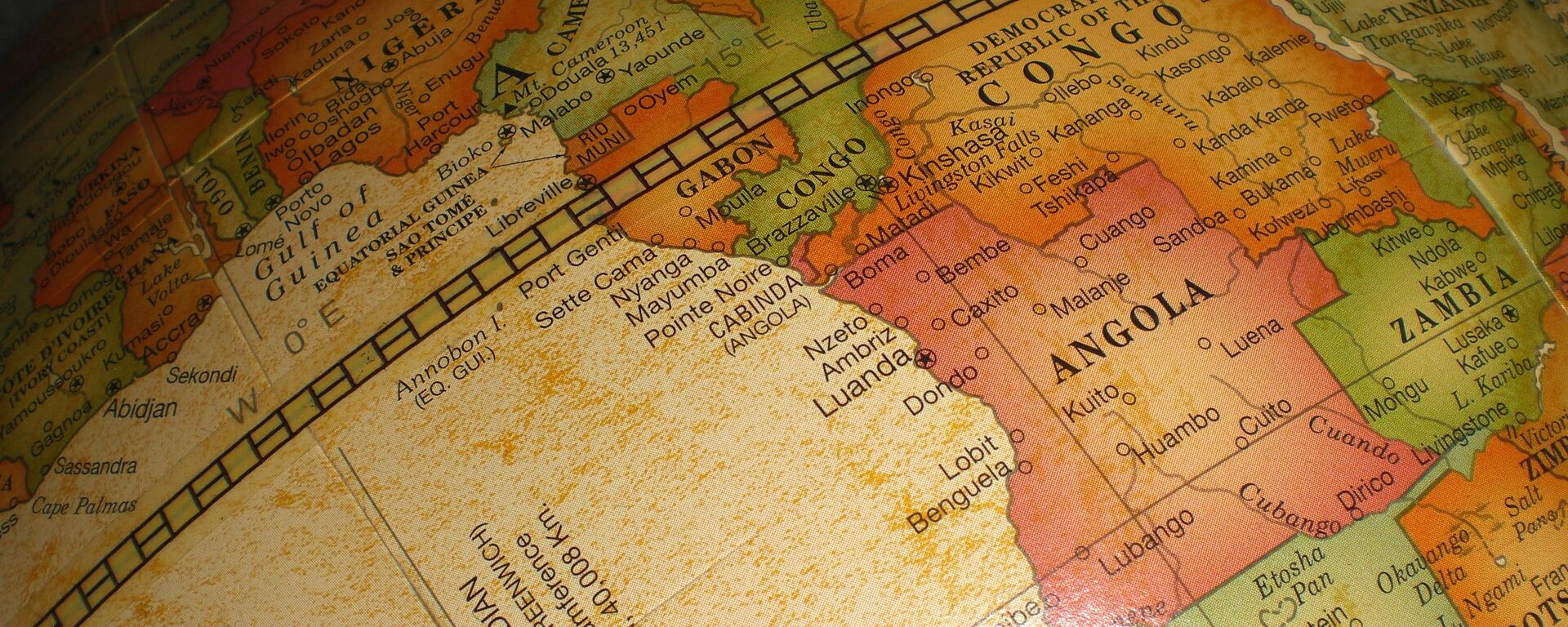 Mapa de África - Sputnik Mundo, 1920, 03.08.2018