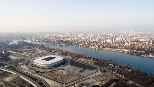 El estadio Rostov Arena en Rostov del Don, Rusia - Sputnik Mundo
