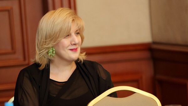Dunja Mijatovic, la exrepresentante de la OSCE para la libertad de expresión - Sputnik Mundo