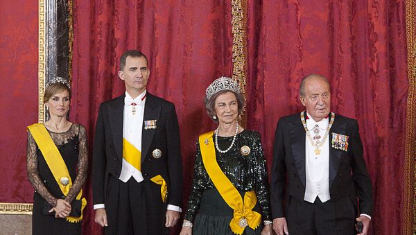 La familia real de España - Sputnik Mundo