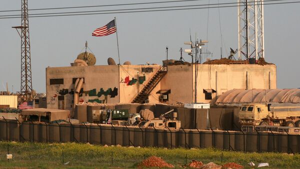 Base militar estadounidense cerca de Manbij - Sputnik Mundo