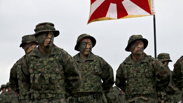 Marines japoneses de la Brigada Anfibia de Despliegue Rápido - Sputnik Mundo