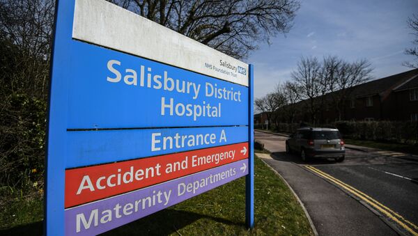 Hospital en Salisbury, Reino Unido - Sputnik Mundo
