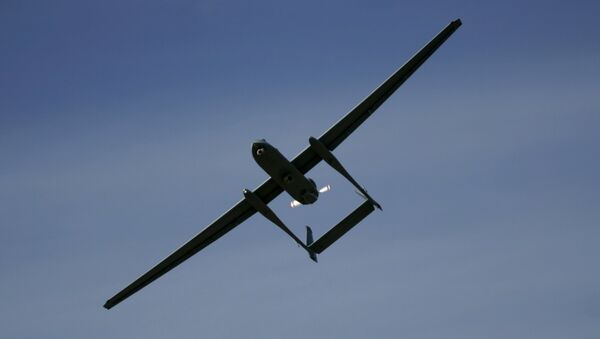 Un dron israelí (Archivo) - Sputnik Mundo