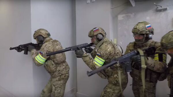 El Servicio de Seguridad de Rusia realizó un entrenamiento antiterrorista de unidades especiales en Kaliningrado - Sputnik Mundo