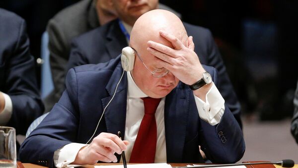 Vasili Nebenzia, el embajador ruso ante la ONU - Sputnik Mundo