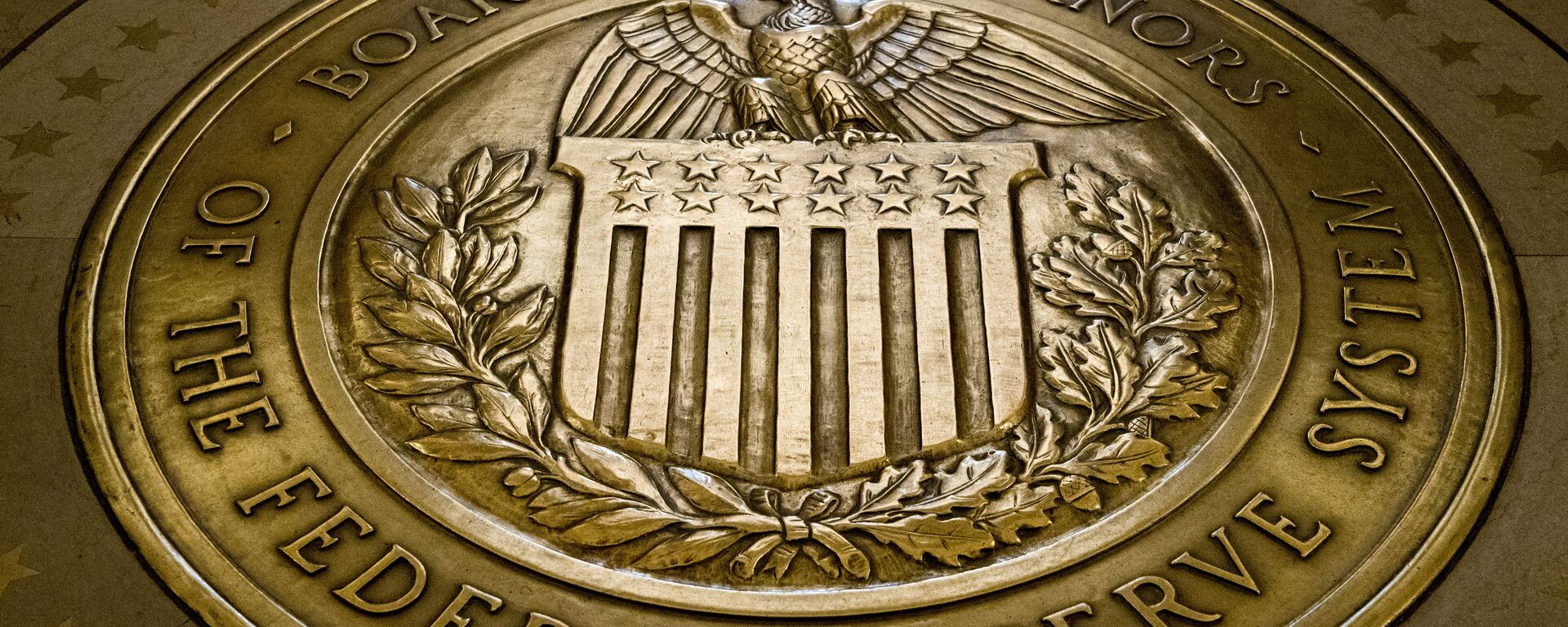 El sello del Consejo Superior de la Reserva Federal de EEUU - Sputnik Mundo, 1920, 03.05.2023