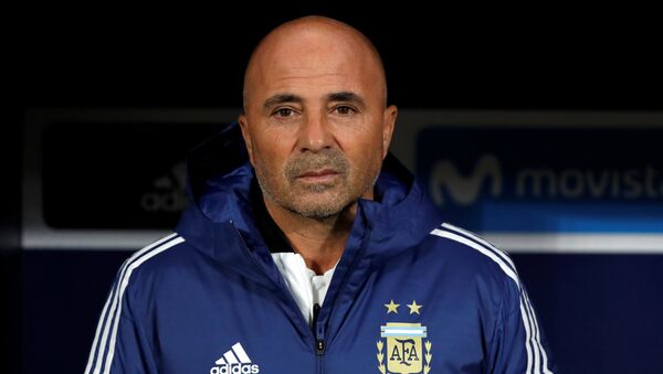 Jorge Sampaoli, un entrenador de fútbol argentino - Sputnik Mundo