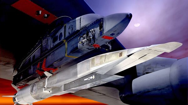 Modelo del arma hipersónica Boeing X-51A Wave Rider - Sputnik Mundo