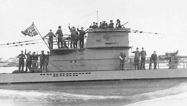 Submarino nazi U-2513 del Tipo XXI (archivo) - Sputnik Mundo