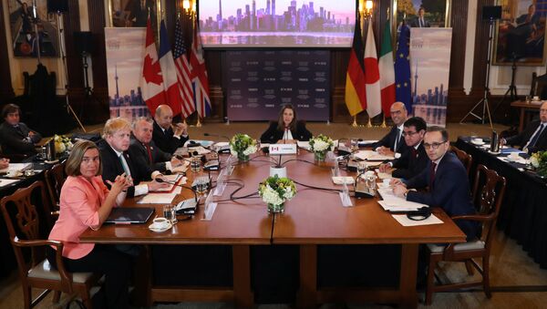 Los ministros de Asuntos Exteriores y de Seguridad del G7 en Toronto - Sputnik Mundo