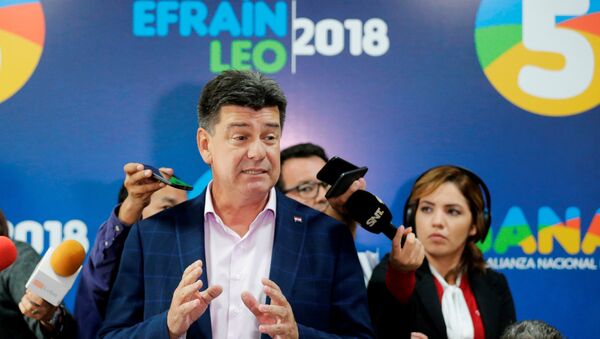 Efraín Alegre, el excandidato presidencial paraguayo - Sputnik Mundo