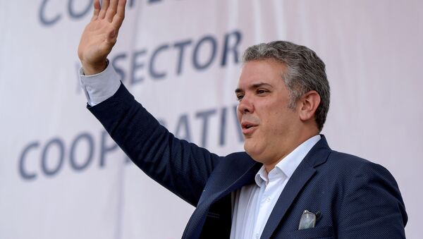 Iván Duque, candidato a la presidencia de Colombia - Sputnik Mundo