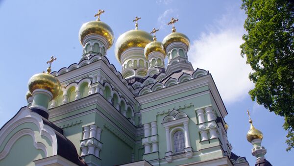 Una iglesia en Kiev, Ucrania - Sputnik Mundo