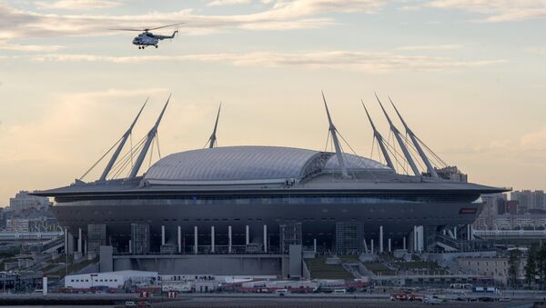 El estadio de San Petersburgo - Sputnik Mundo